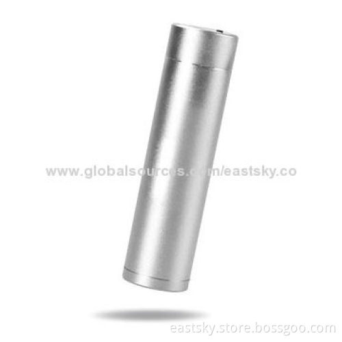 2000mAh universal aluminum charger with unique and fashionable design and various colorsNew